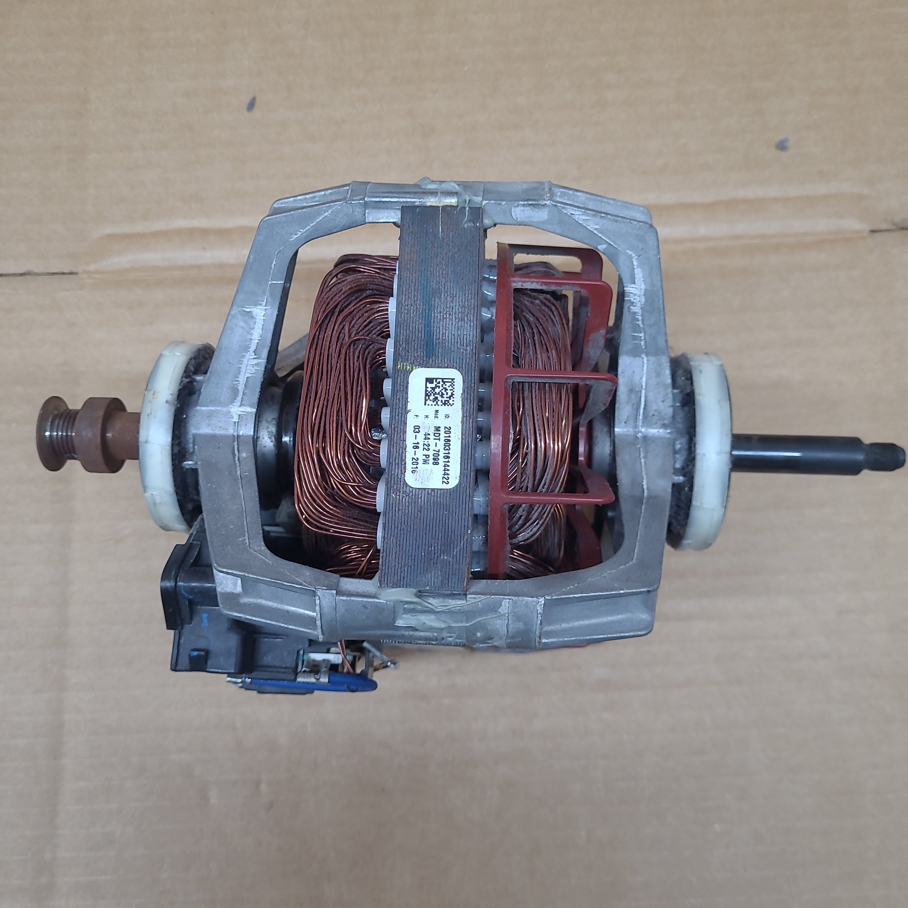 GE Dryer Motor S58TVMDT-7098 WE17X22215 GE Dryer Motor S58TVMDT-7098 WE17X22215